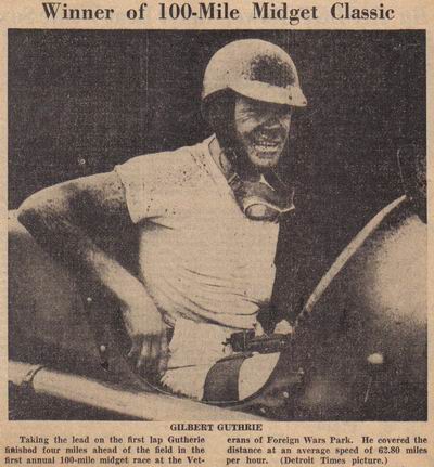 Motor City Speedway - 1930S Article From Jim Heddle (newer photo)